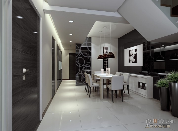 現(xiàn)代風(fēng)格餐廳589162 &ndash; 設(shè)計(jì)本裝修效果圖