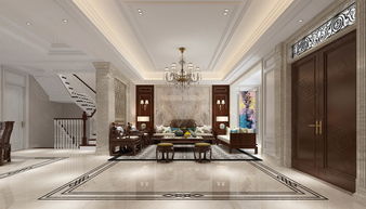 蘇州360㎡混搭風(fēng)格裝修設(shè)計(jì)案例 融合東西方美學(xué)的雅致生活空間